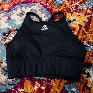 Adidas Women's Black sports bra
